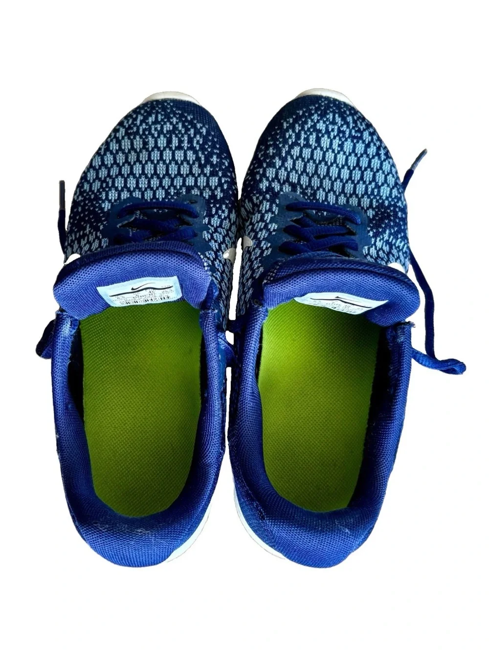 NIKE AIR MAX SEQUENT 2 Running Shoe Blue White Knit Casual 852465-401 WMNS 8.5 - Picture 9 of 16